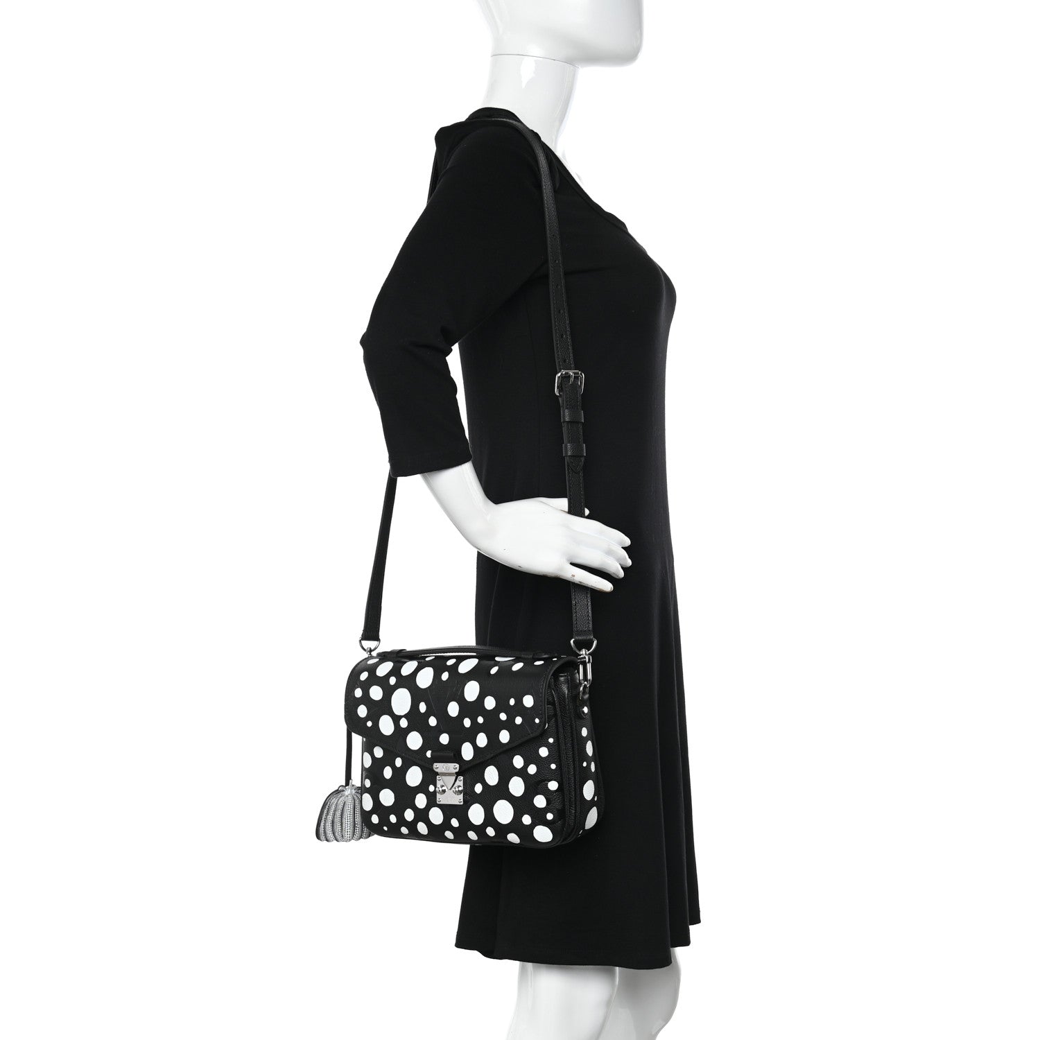 Louis Vuitton LV X YK Empreinte Monogram Giant Pochette Metis Black 2 of 10