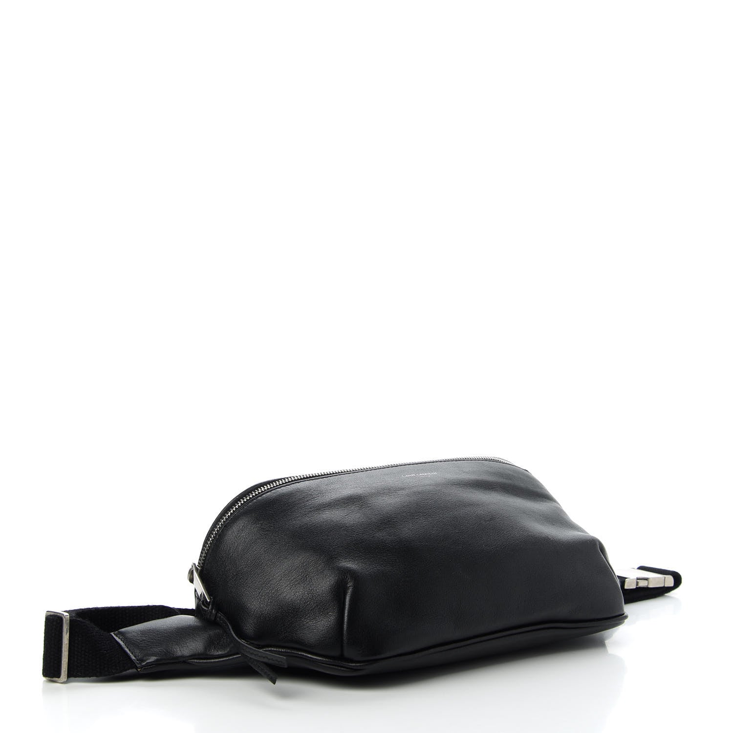 Saint Laurent Calfskin Belt Bag Black 4 of 10