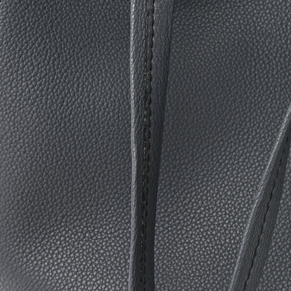 Celine Soft Grained Calfskin Small Belt Cabas Phantom Slate 12 of 12