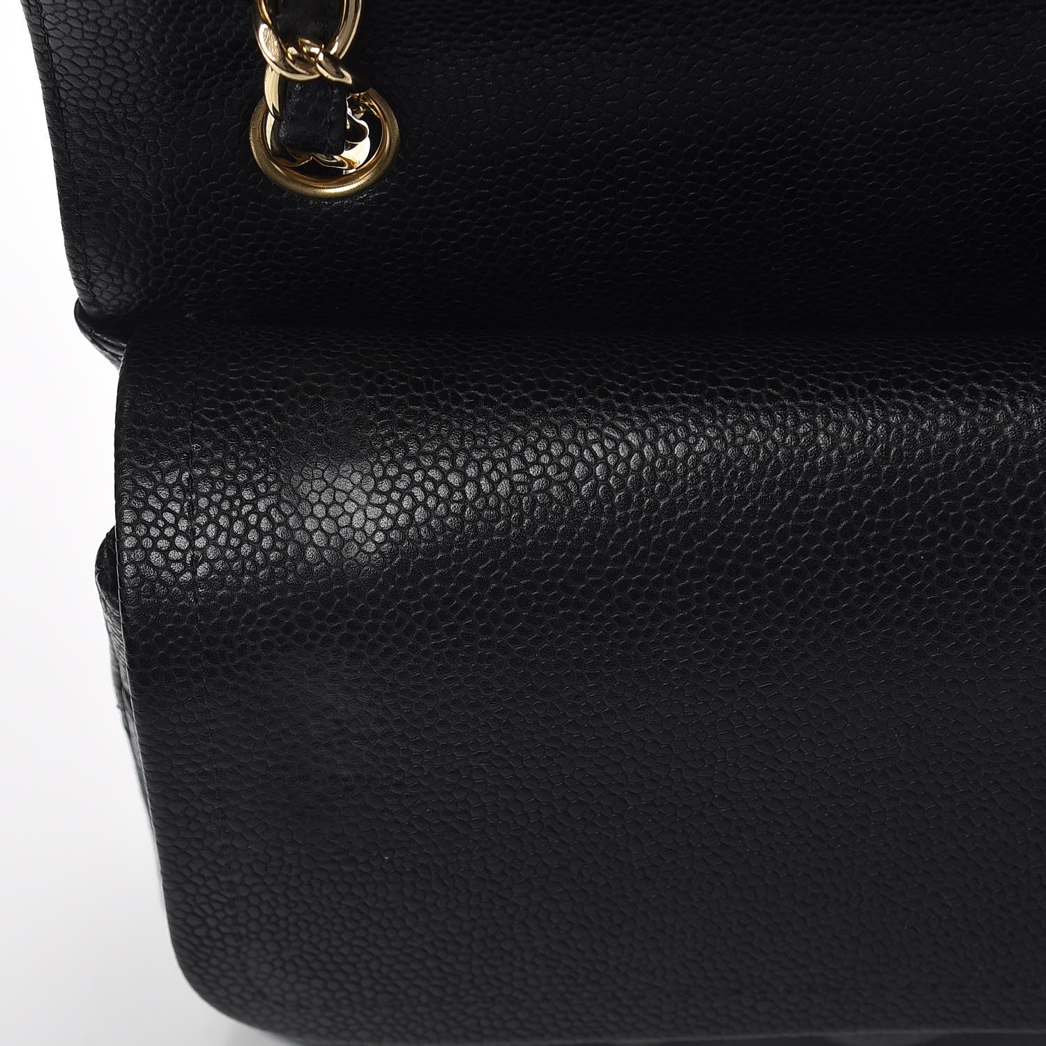 Chanel Caviar Quilted Jumbo Double Flap Black 11 of 18