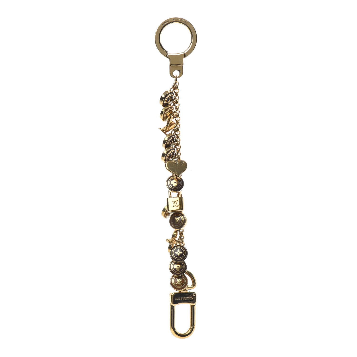 Louis Vuitton Pastilles Key Chain Bag Charm Brown 1 of 3