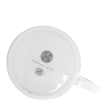 Hermes Porcelain Mosaique au 24 Mug Platinum 7 of 8