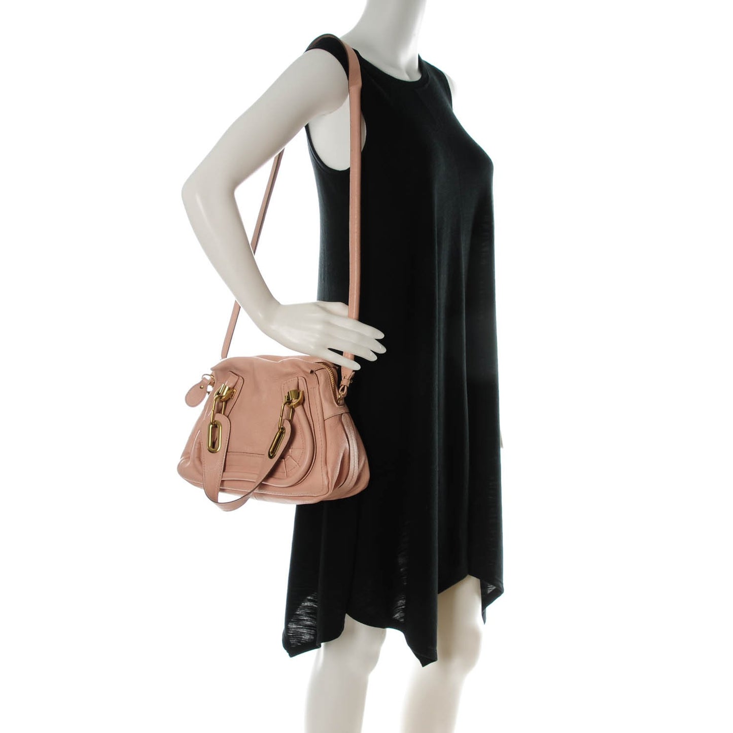 Calfskin Small Paraty Anemone Pink