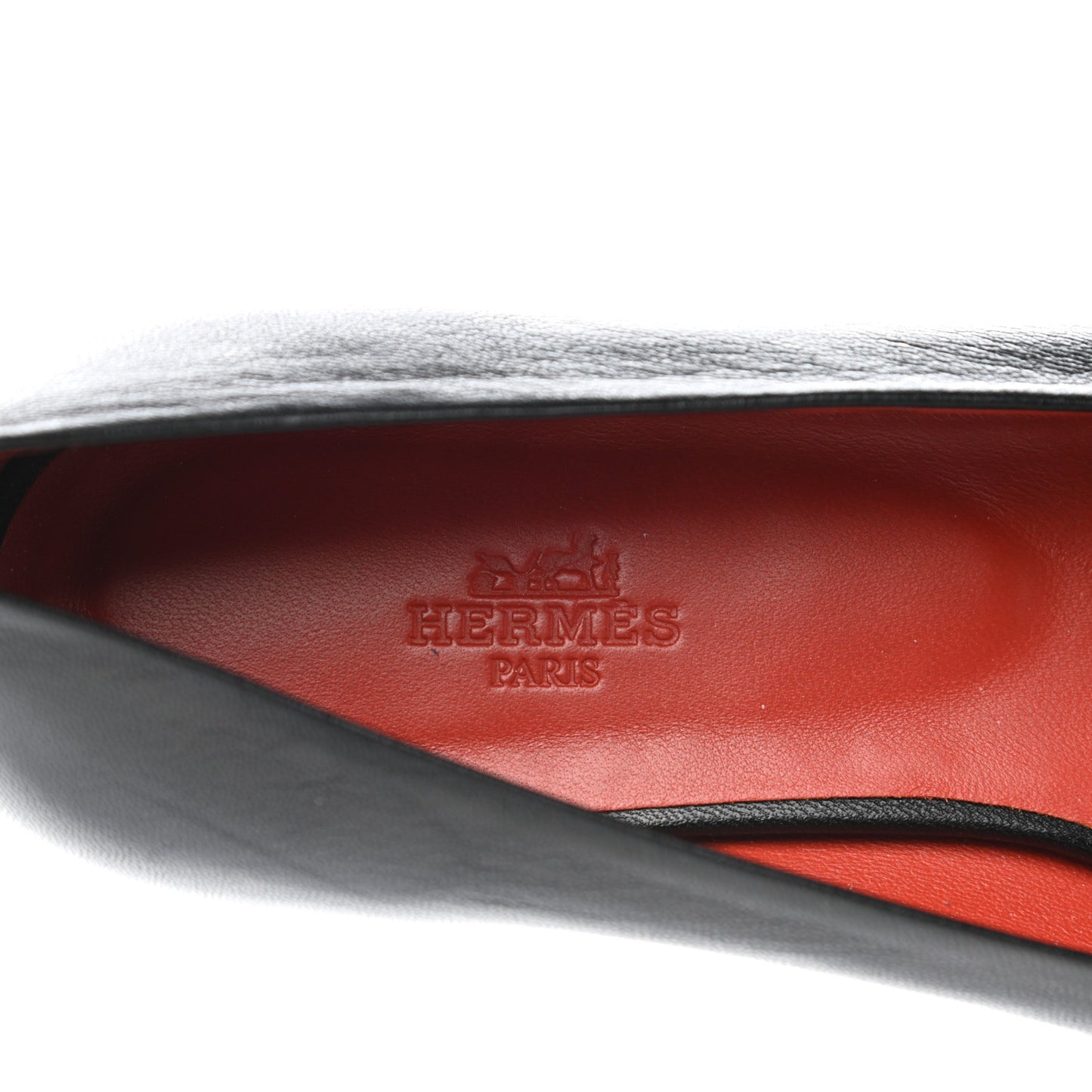 Goatskin Bilbao Ballerina Flats 40 Black