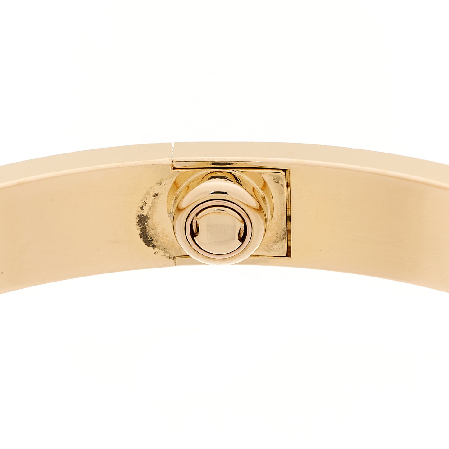 18K Yellow Gold LOVE Bracelet 17