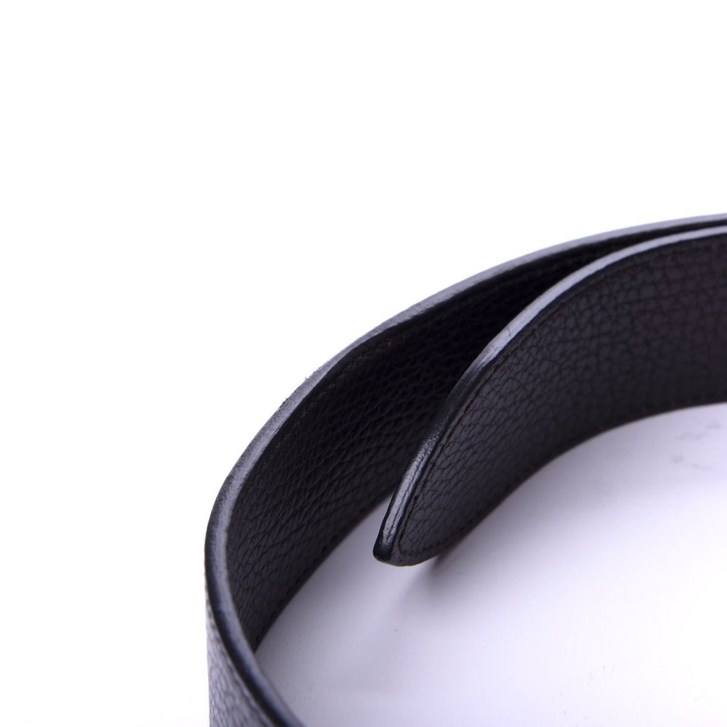 Calfskin Double G Reversible 37mm Belt 85 34 Black Cocoa