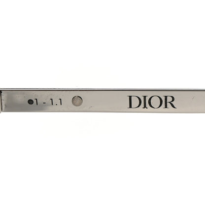 Christian Dior Oblique DiorEssential A2U Aviator Sunglasses Blue Silver 6 of 9