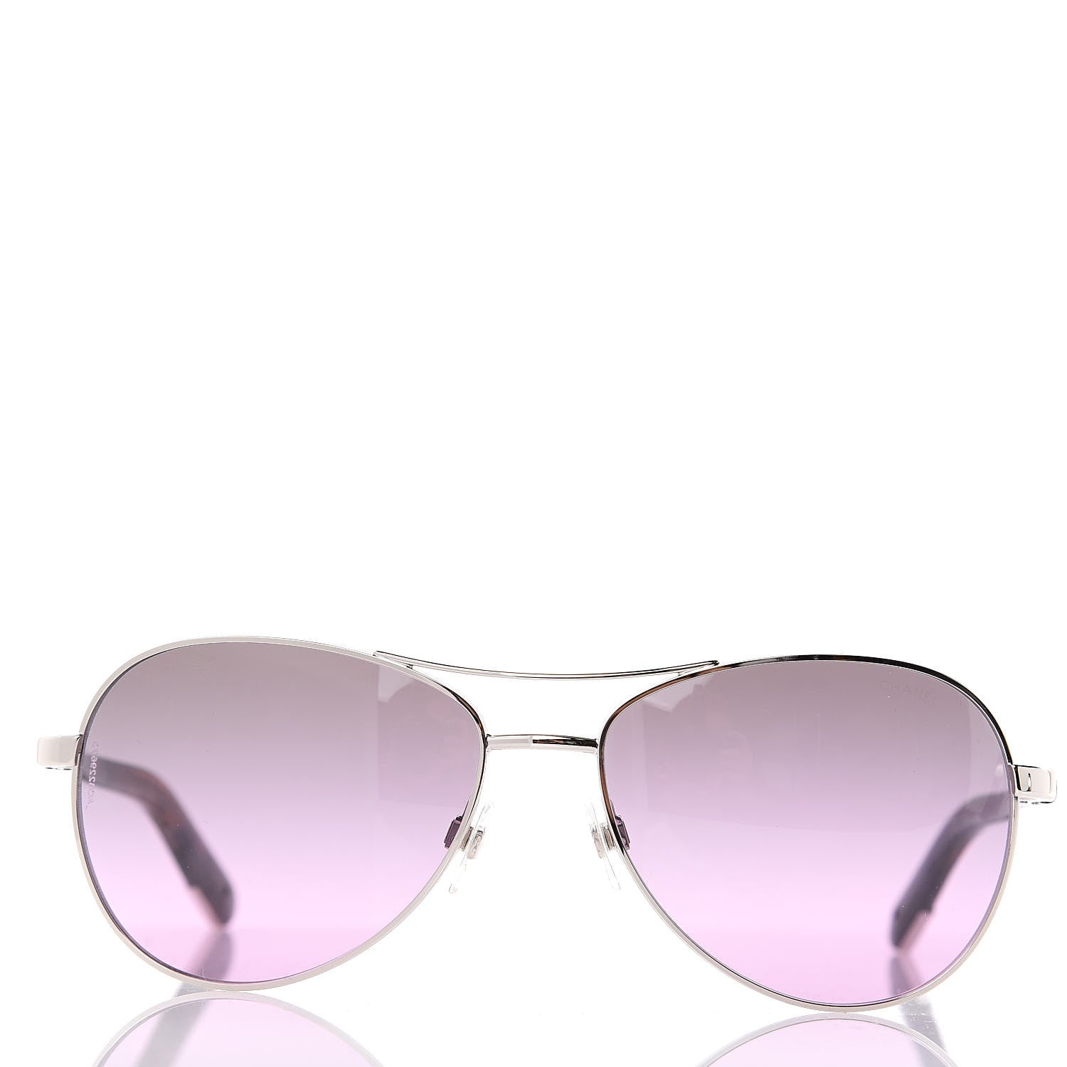 Chanel CC Aviator Sunglasses 4201 Purple 3 of 8