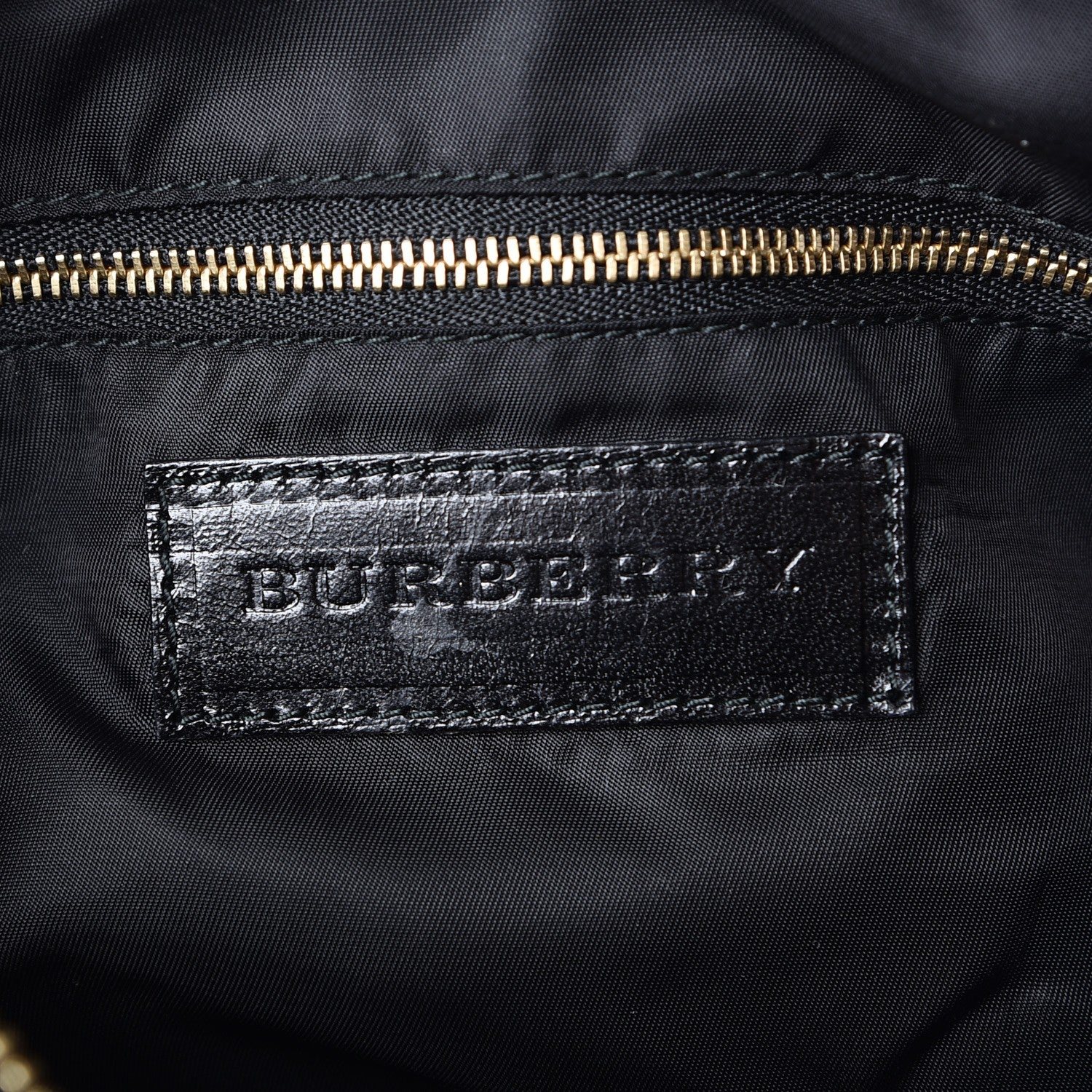 Burberry Beat Check Medium Ellers Satchel Black 8 of 12