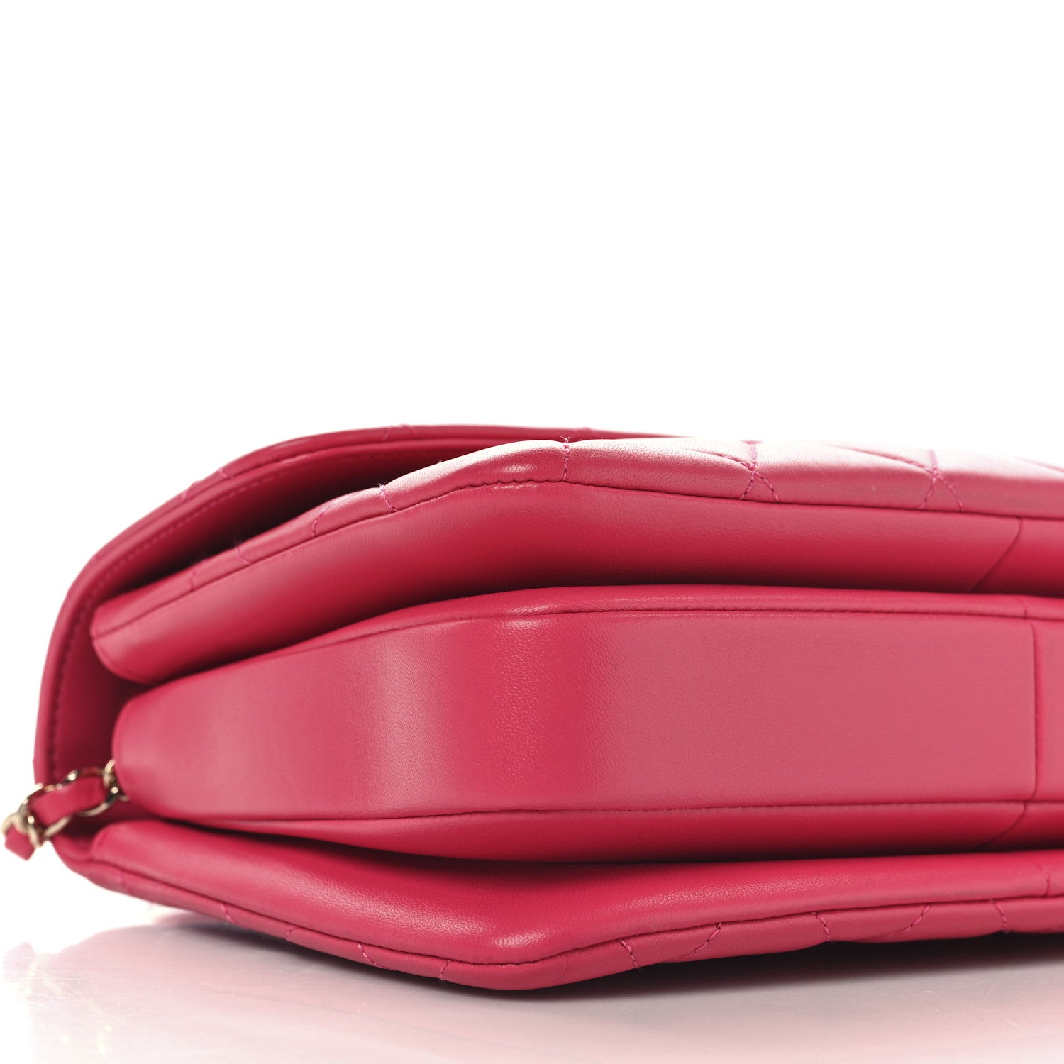 Chanel Lambskin Quilted Small Trendy CC Flap Dual Handle Bag Dark Pink 10 of 11
