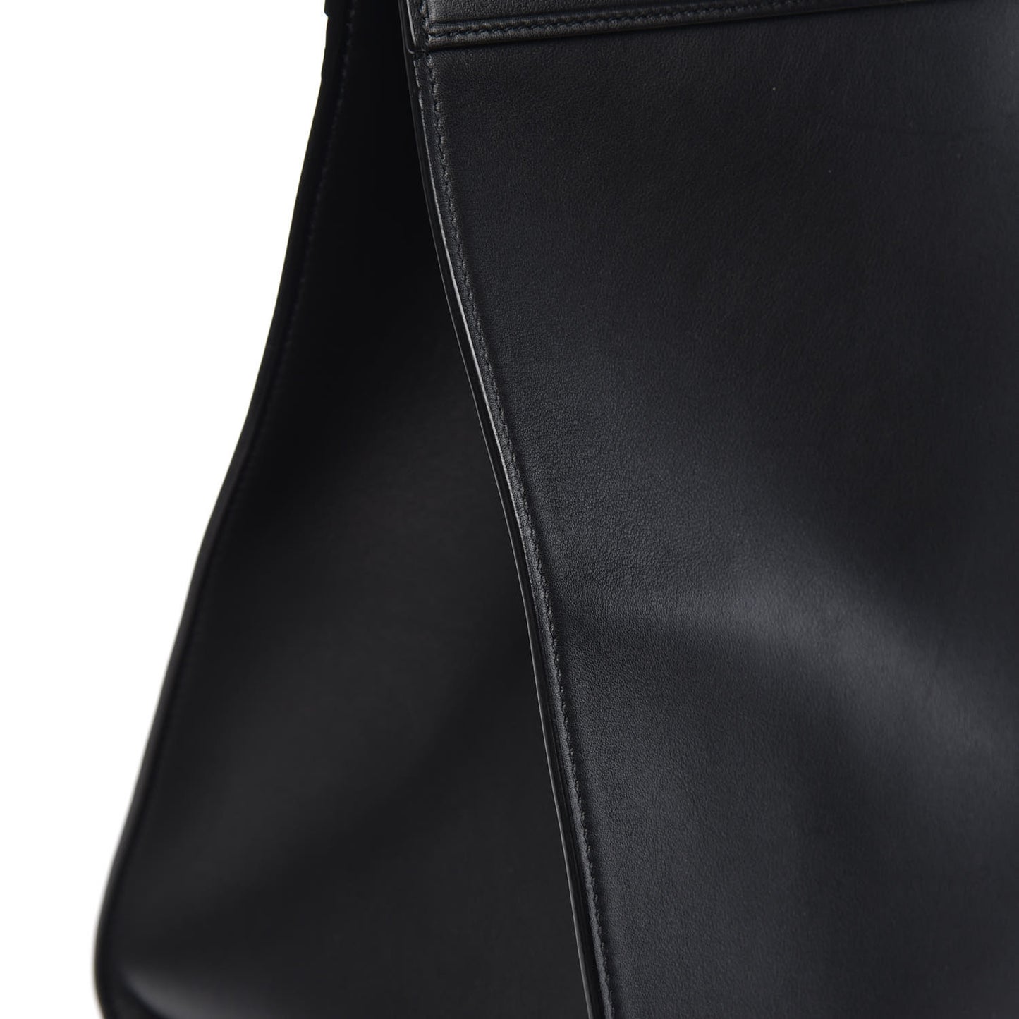 Calfskin Large Manhattan Shopper Tote Black