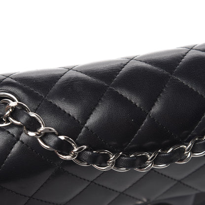 Chanel Lambskin Quilted Mini Rectangular Flap Black 15 of 17