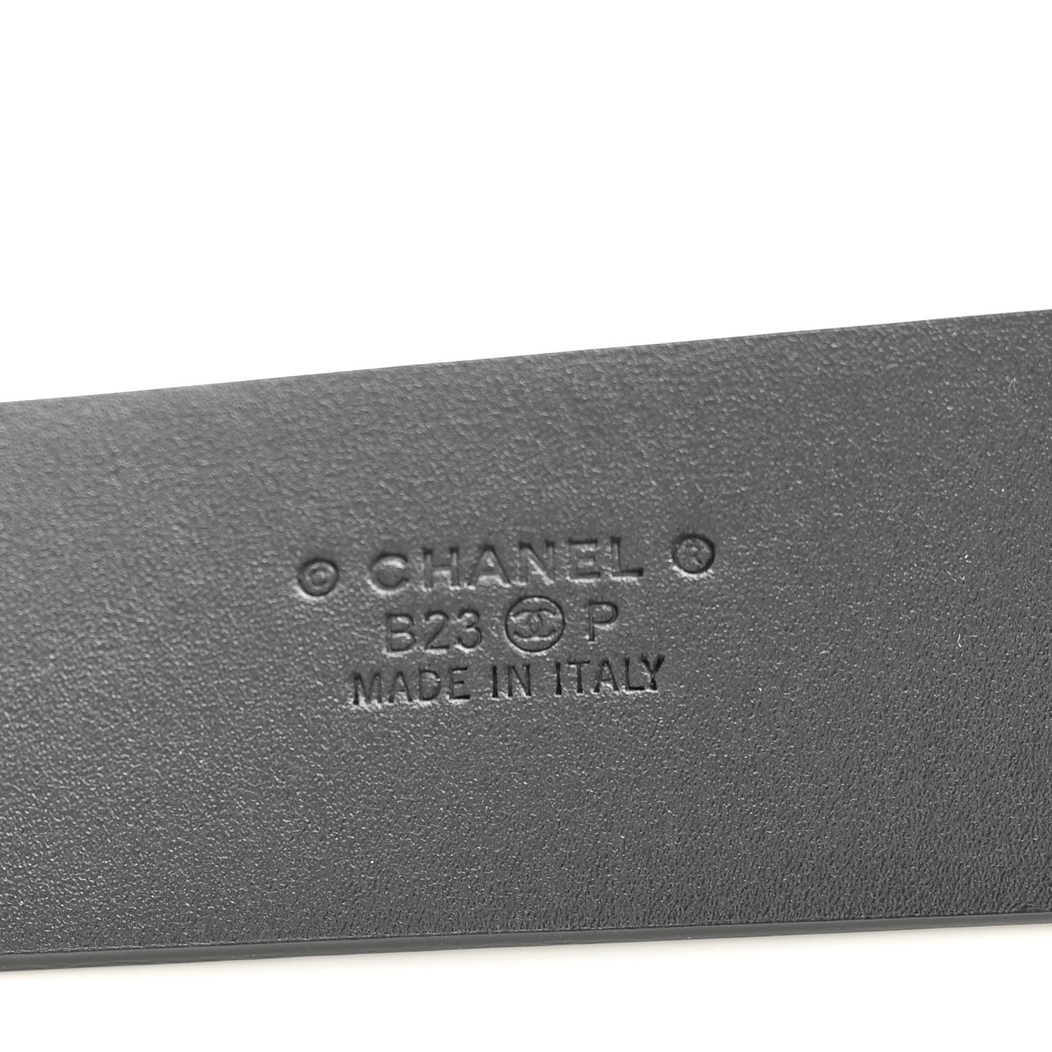 Chanel Calfskin Crystal CC Belt 75 30 Black 5 of 7