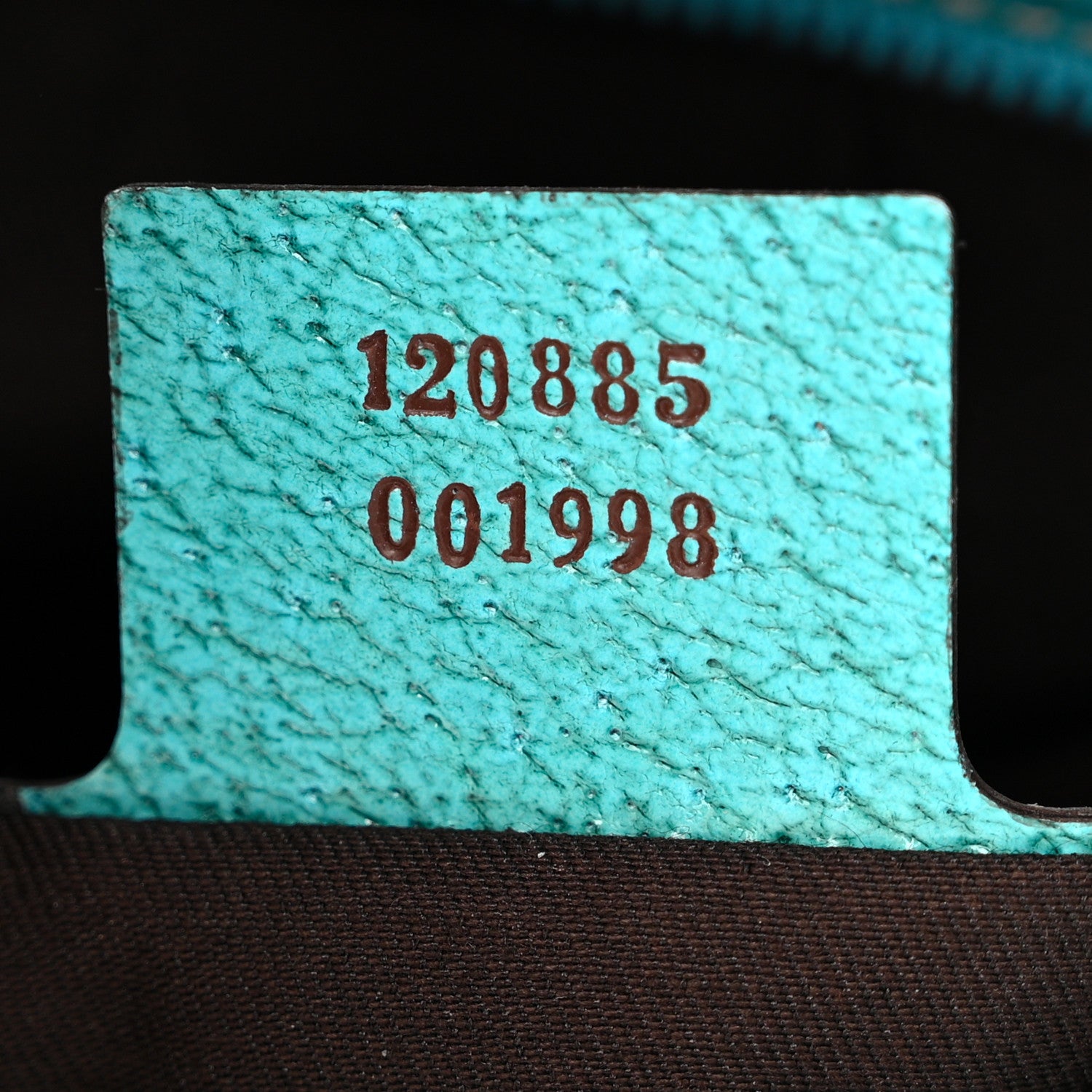 Gucci Monogram Mini Piston Lock Jackie O Hobo Blue 7 of 10