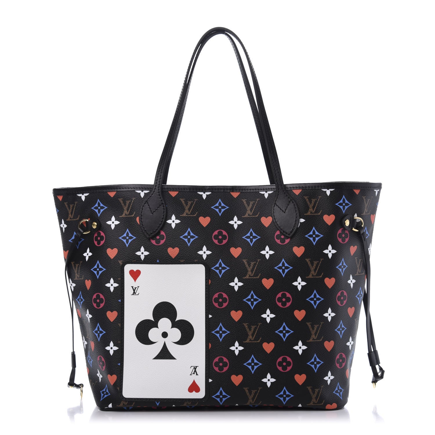 Louis Vuitton Game On Neverfull MM Black 3 of 12