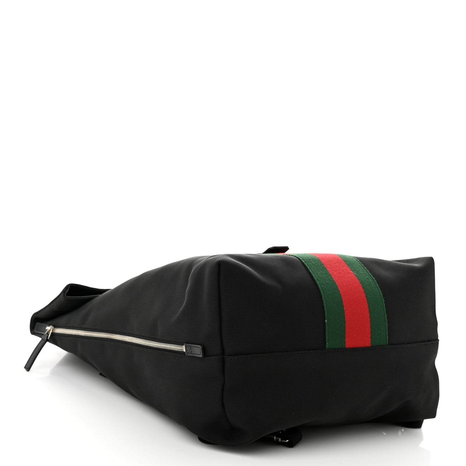 Gucci Techno Canvas Web Single Buckle Backpack Black 3 of 10