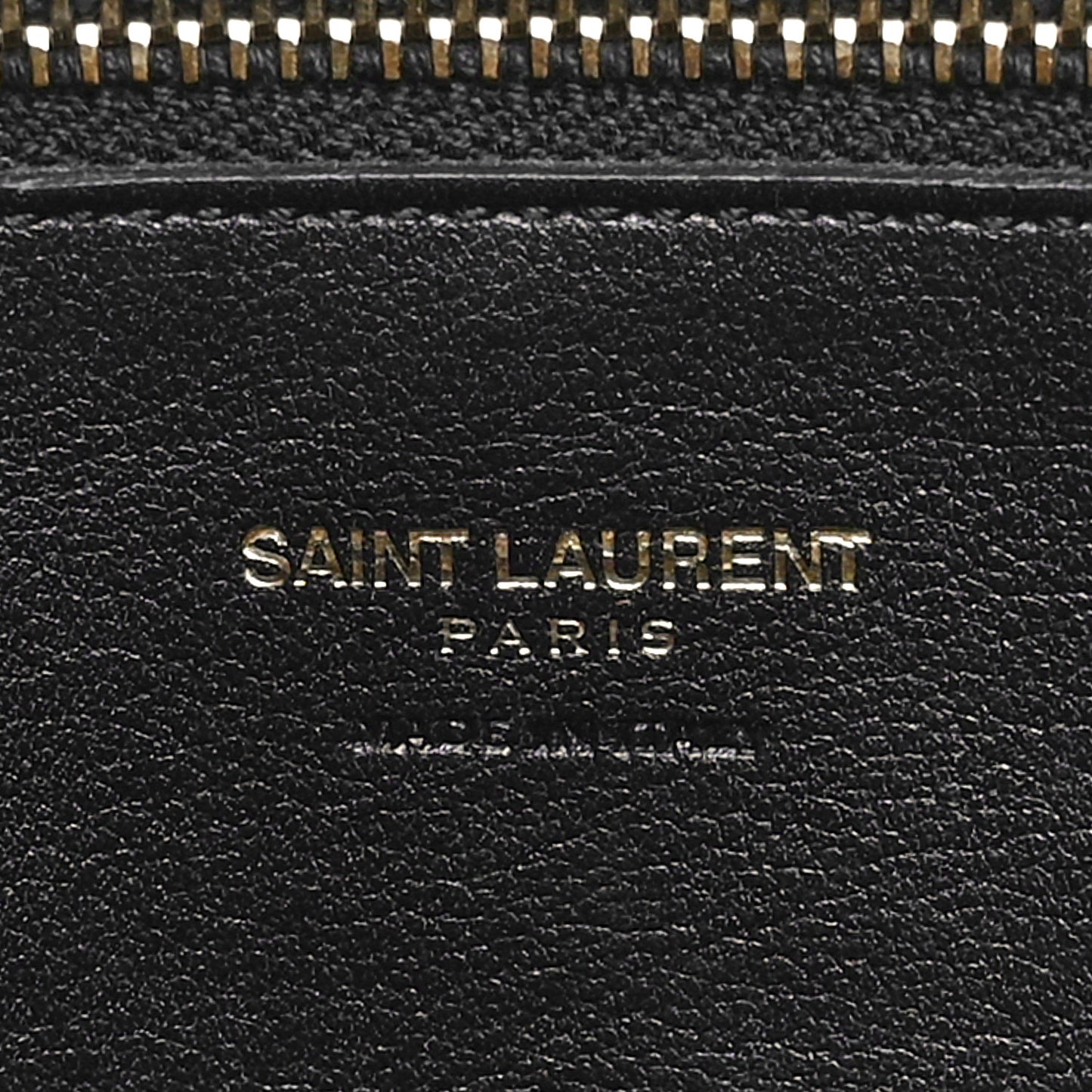 Smooth Calfskin Medium Monogram Cabas Black