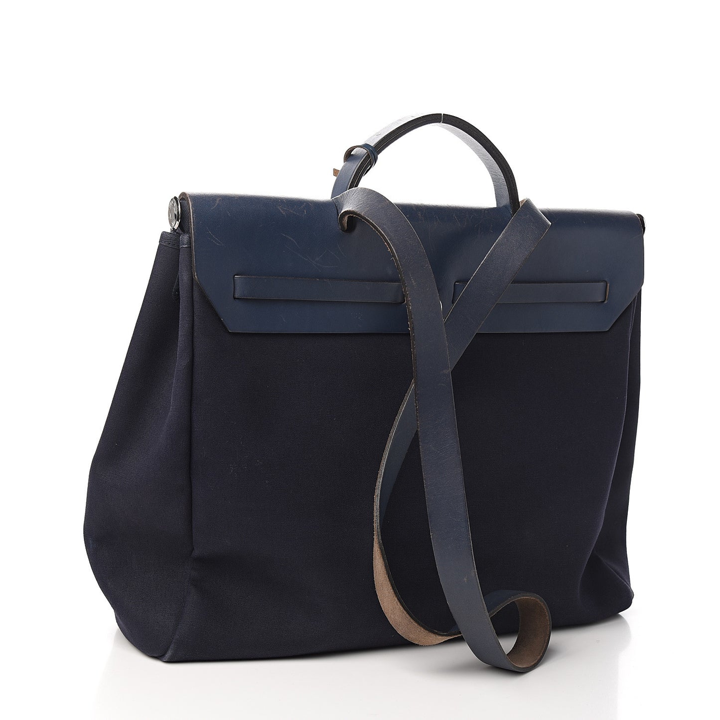 Toile Vache Calfskin Herbag 39 MM Bleu Indigo