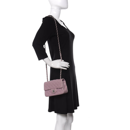 Chanel Lambskin Quilted Mini Rectangular Flap Light Purple 2 of 11