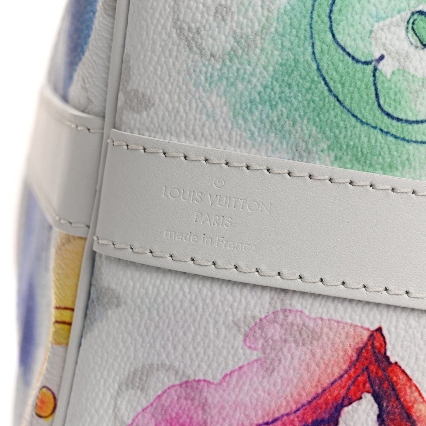 Monogram Watercolor Keepall Bandouliere 50 Multicolor
