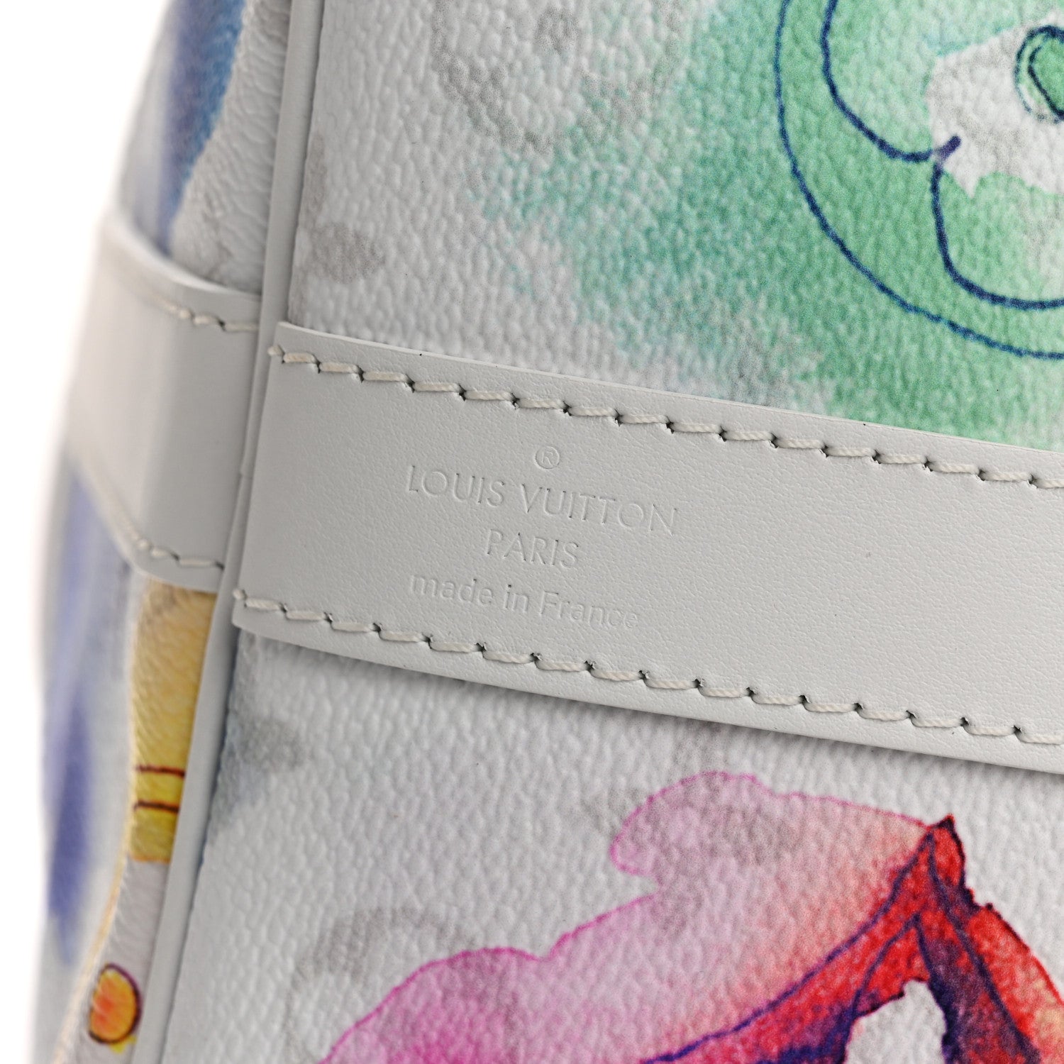 Louis Vuitton Monogram Watercolor Keepall Bandouliere 50 Multicolor 5 of 9