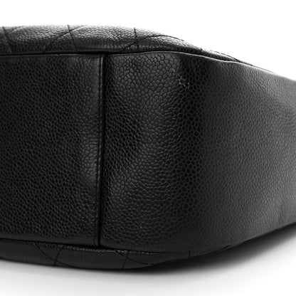 Chanel Caviar Quilted Timeless CC Shoulder Bag Black 10 of 14