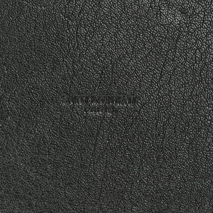 Saint Laurent Lambskin Seau Fermoir Bucket Bag Black 7 of 12