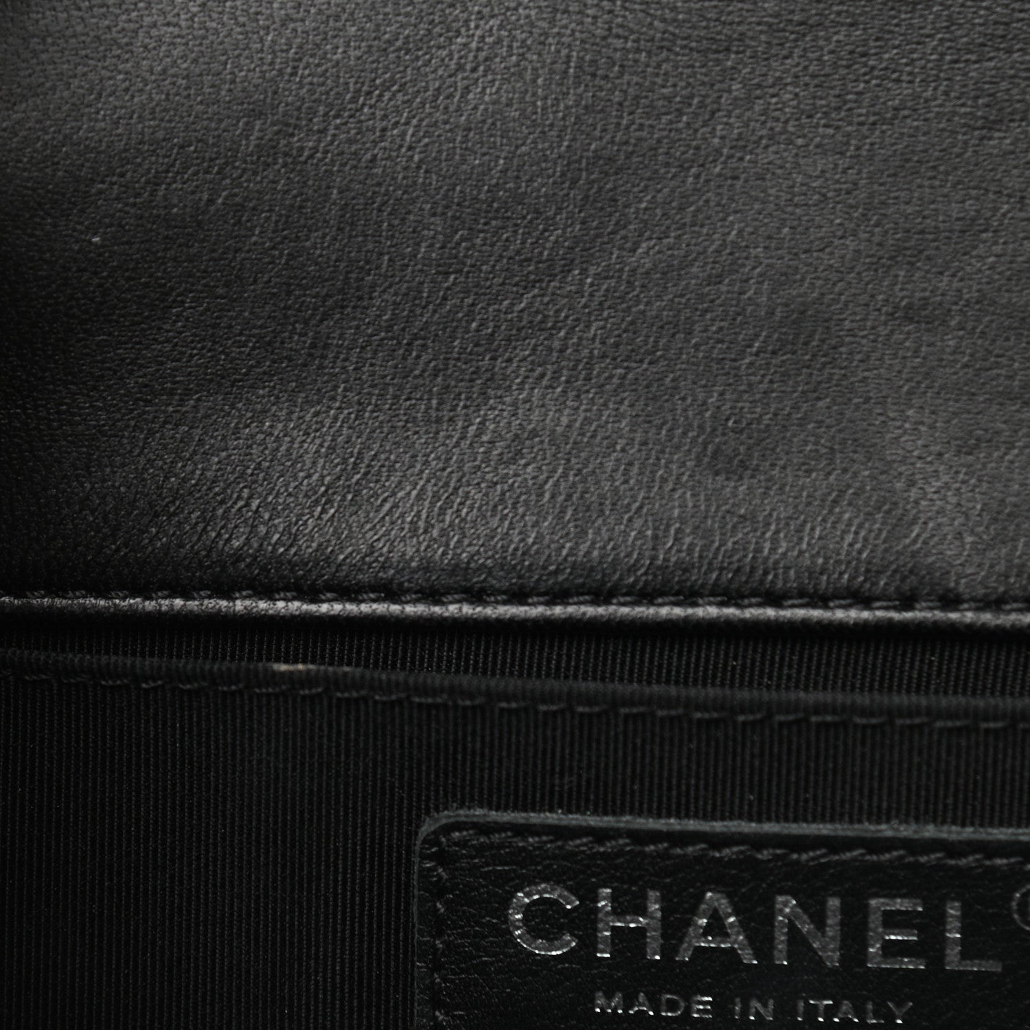 Chanel Calfskin Quilted Medium Boy Flap Black 8 of 9