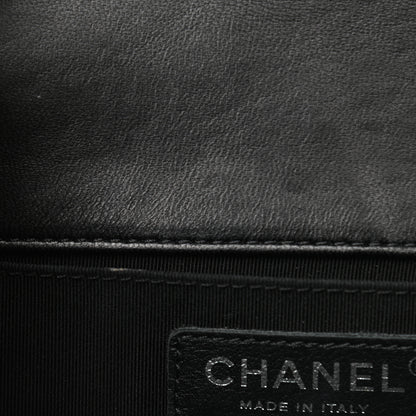 Chanel Calfskin Quilted Medium Boy Flap Black 8 of 9