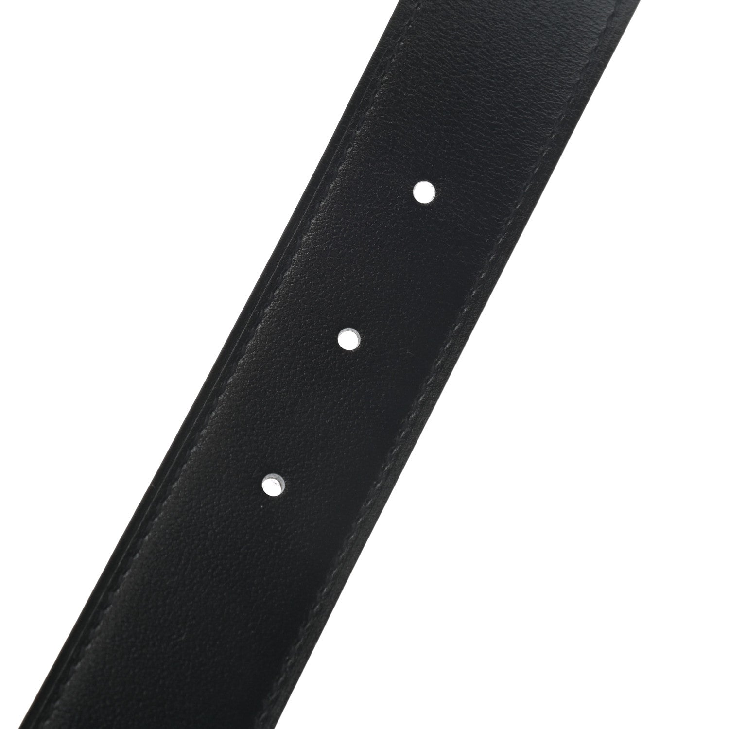 Hermes Box Togo 32mm Belt Strap 100 Black Etain 3 of 4