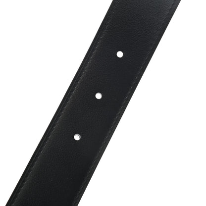 Hermes Box Togo 32mm Belt Strap 100 Black Etain 3 of 4