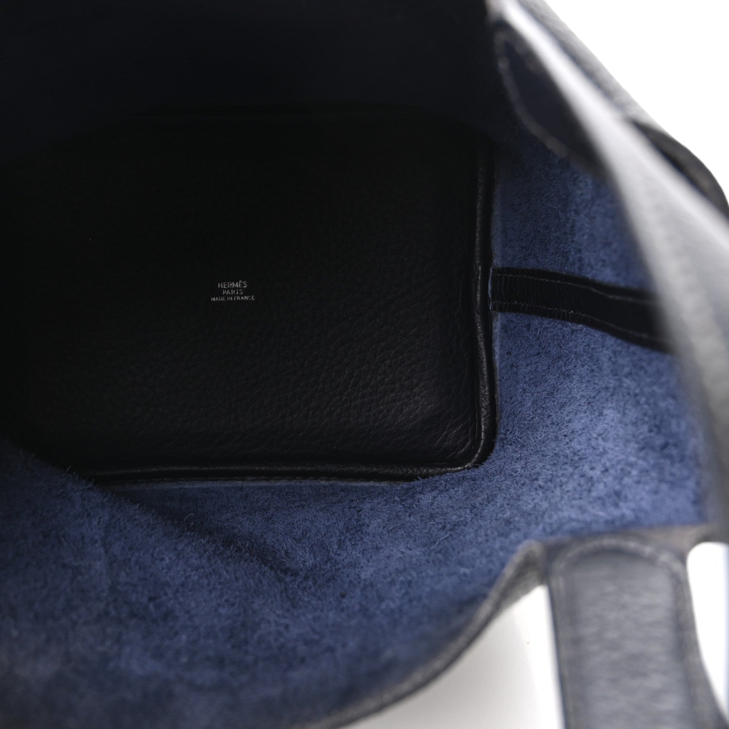 Hermes Taurillon Clemence Picotin Lock 18 PM Bleu Indigo 5 of 10