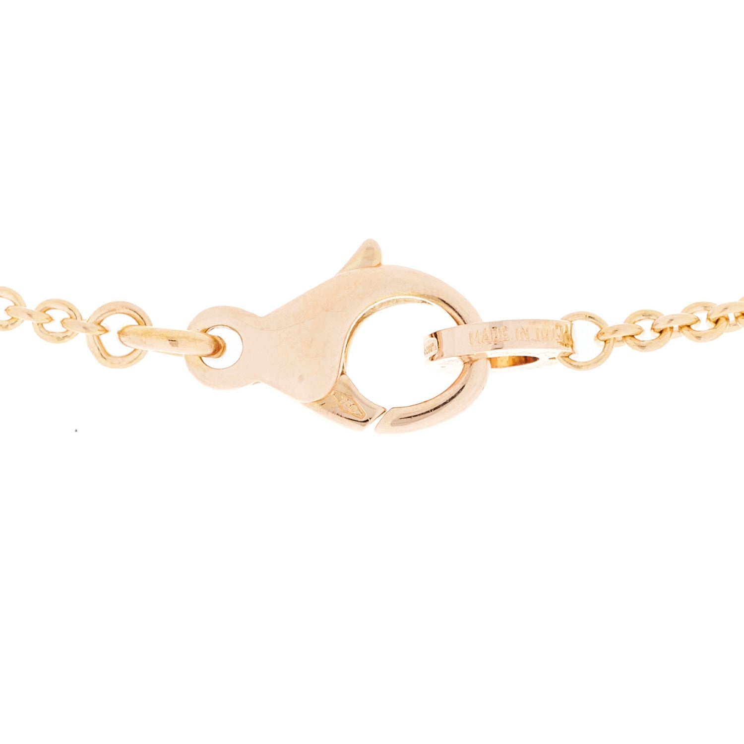 Bulgari 18K Rose Gold Diamond Black Onyx Mother of Pearl BVLGARI BVLGARI Pendant Necklace 5 of 7