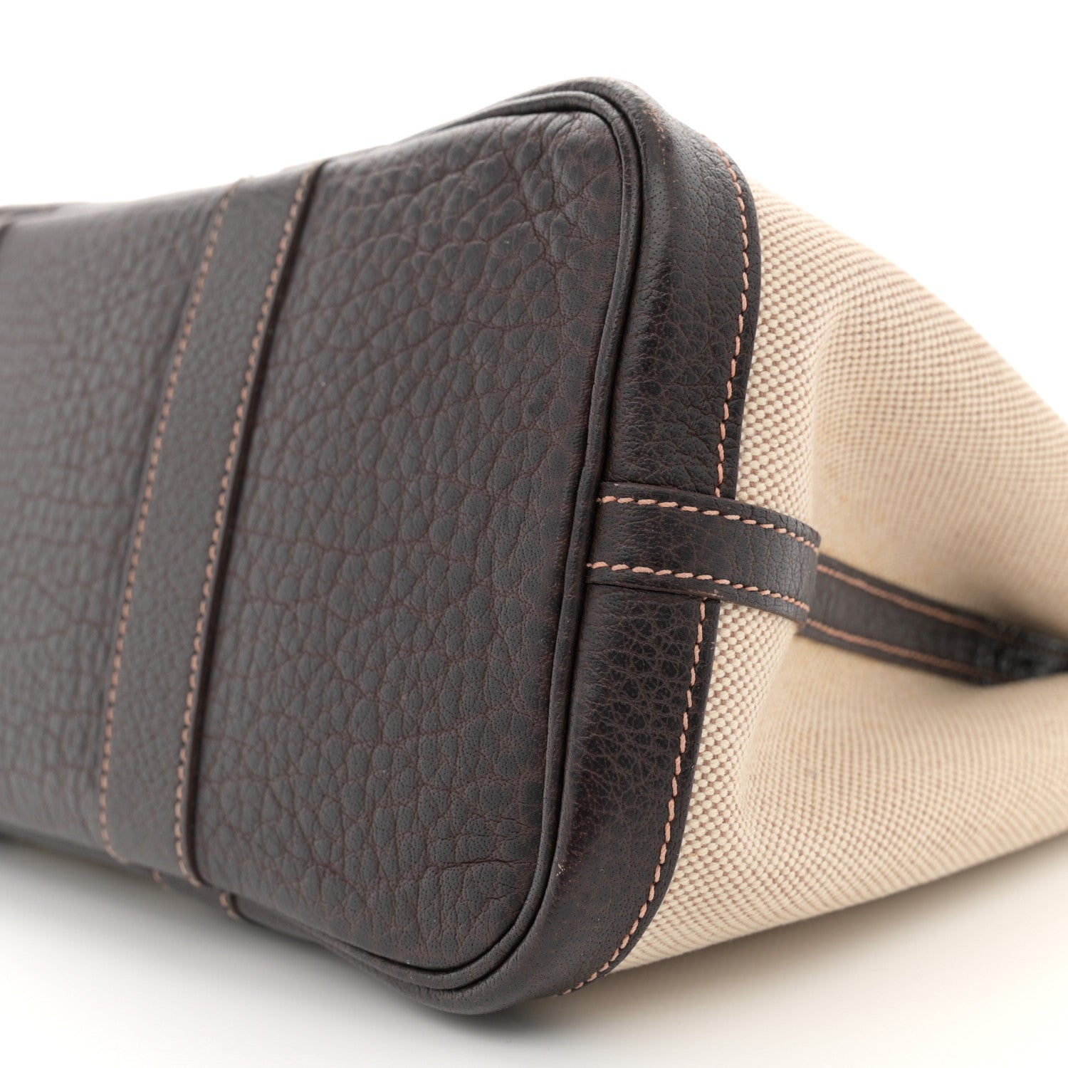 Hermes Buffle Skipper Toile Garden Party 30 TPM Marron Fonce 10 of 13