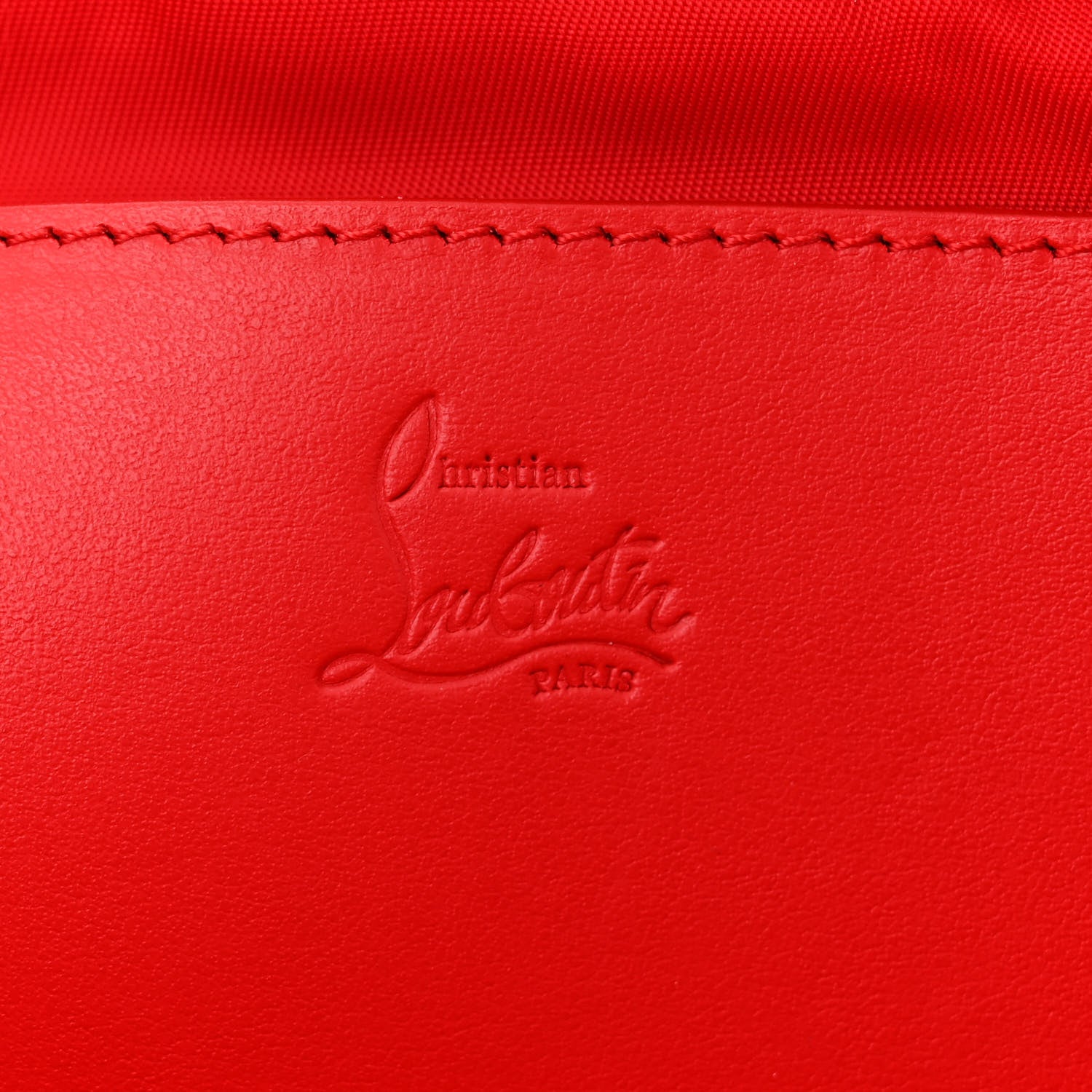 Christian Louboutin Nylon Loubideal Sneaker Sole Belt Bag Blue Multicolor 6 of 11