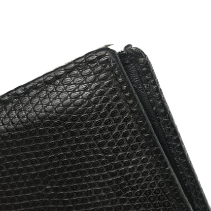Gucci Lizard Bi-Fold Wallet Black 9 of 10