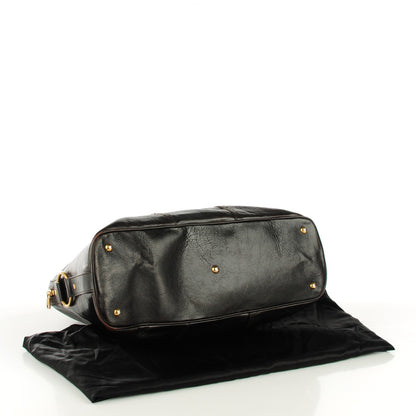 Saint Laurent Calfskin Oversized Muse Brown 5 of 10