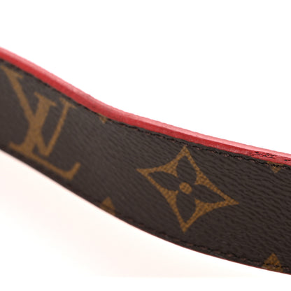 Louis Vuitton Monogram 30mm LV Initiales Reversible Belt 80 32 Coquelicot 7 of 7