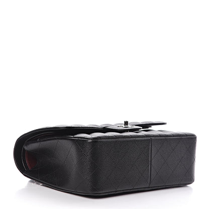 Chanel Caviar Quilted Jumbo Double Flap Black 4 of 10