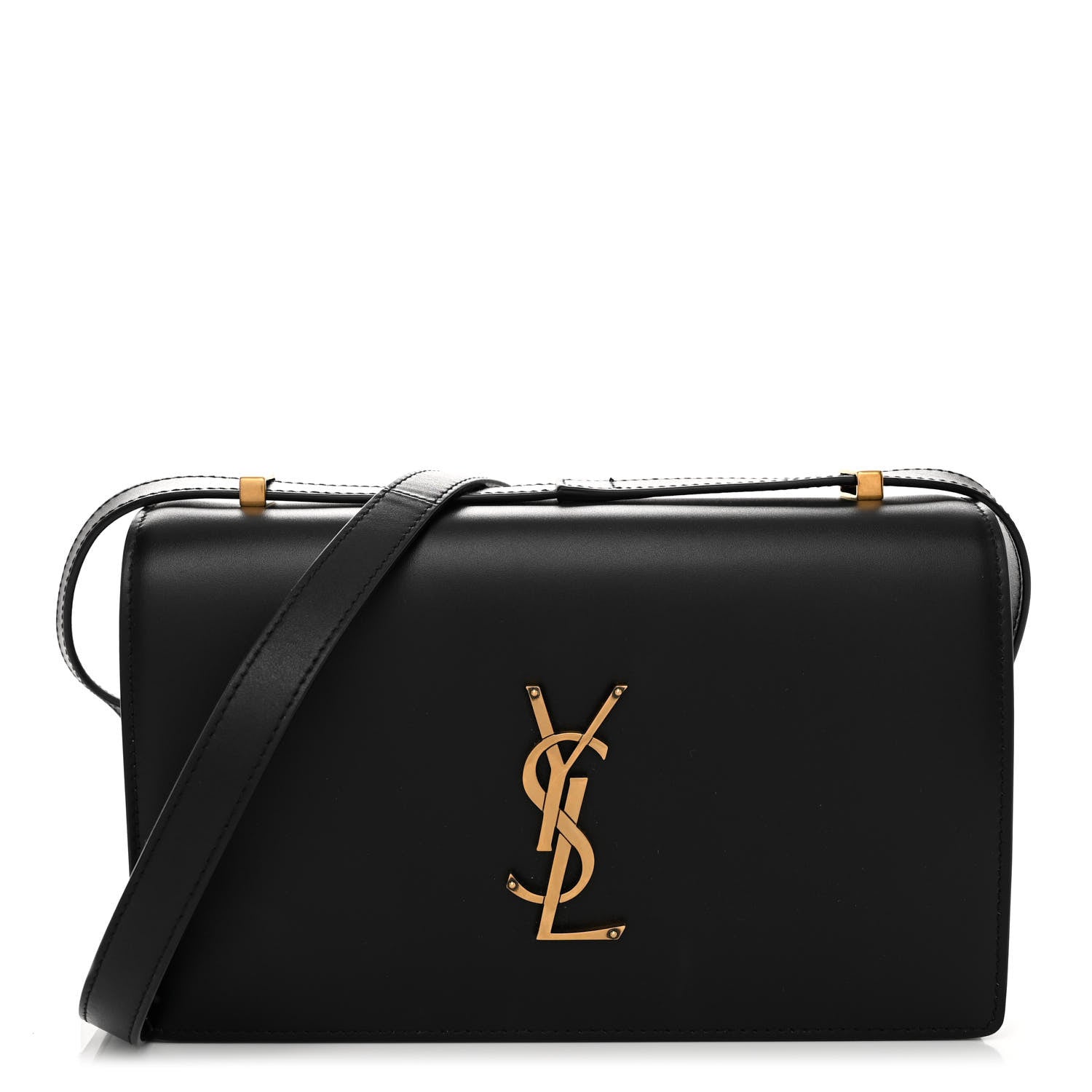 Saint Laurent Calfskin Monogram Small Dylan Shoulder Bag Black 1 of 11