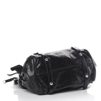 Miu Miu Vitello Lux Mini Bow Bag Black 5 of 11