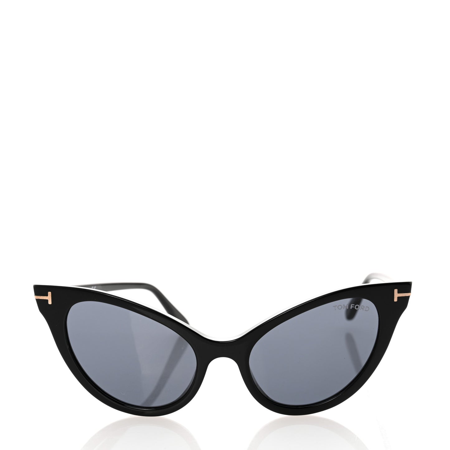 Evelyn-02 TF820 Cat Eye Sunglasses Black