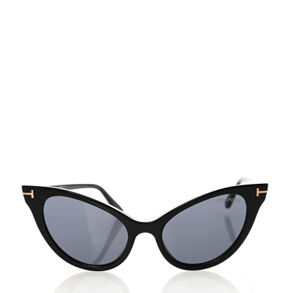 Tom Ford Evelyn-02 TF820 Cat Eye Sunglasses Black 2 of 9