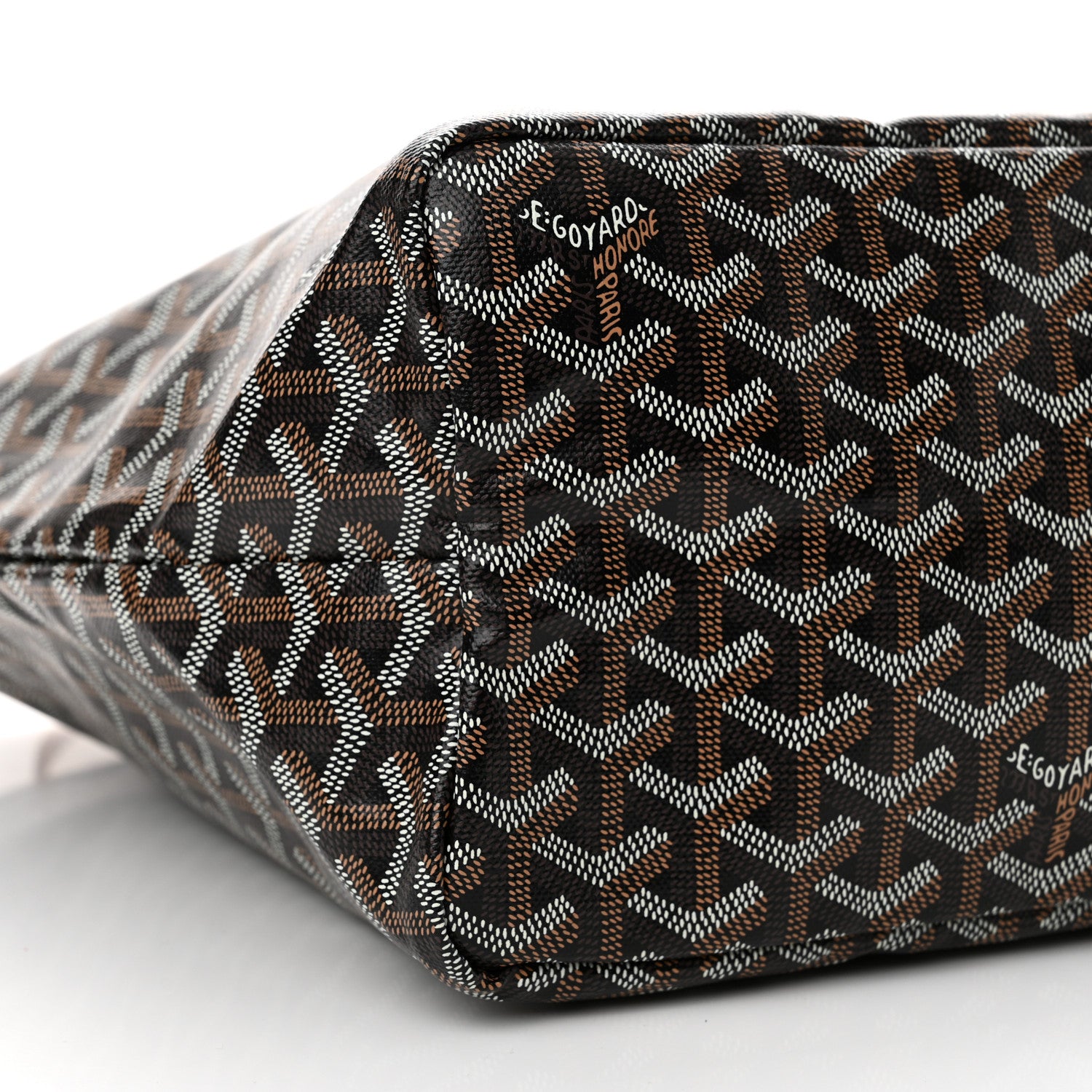 Goyard Goyardine Saint Louis PM Black Gold 10 of 11