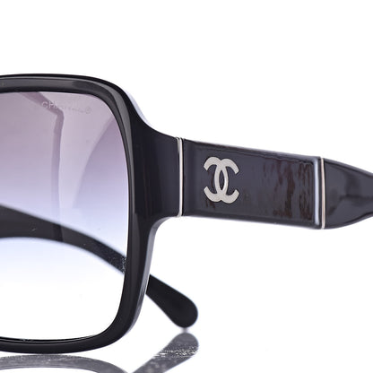 Chanel Square Summer CC Sunglasses 5230Q Black 7 of 8