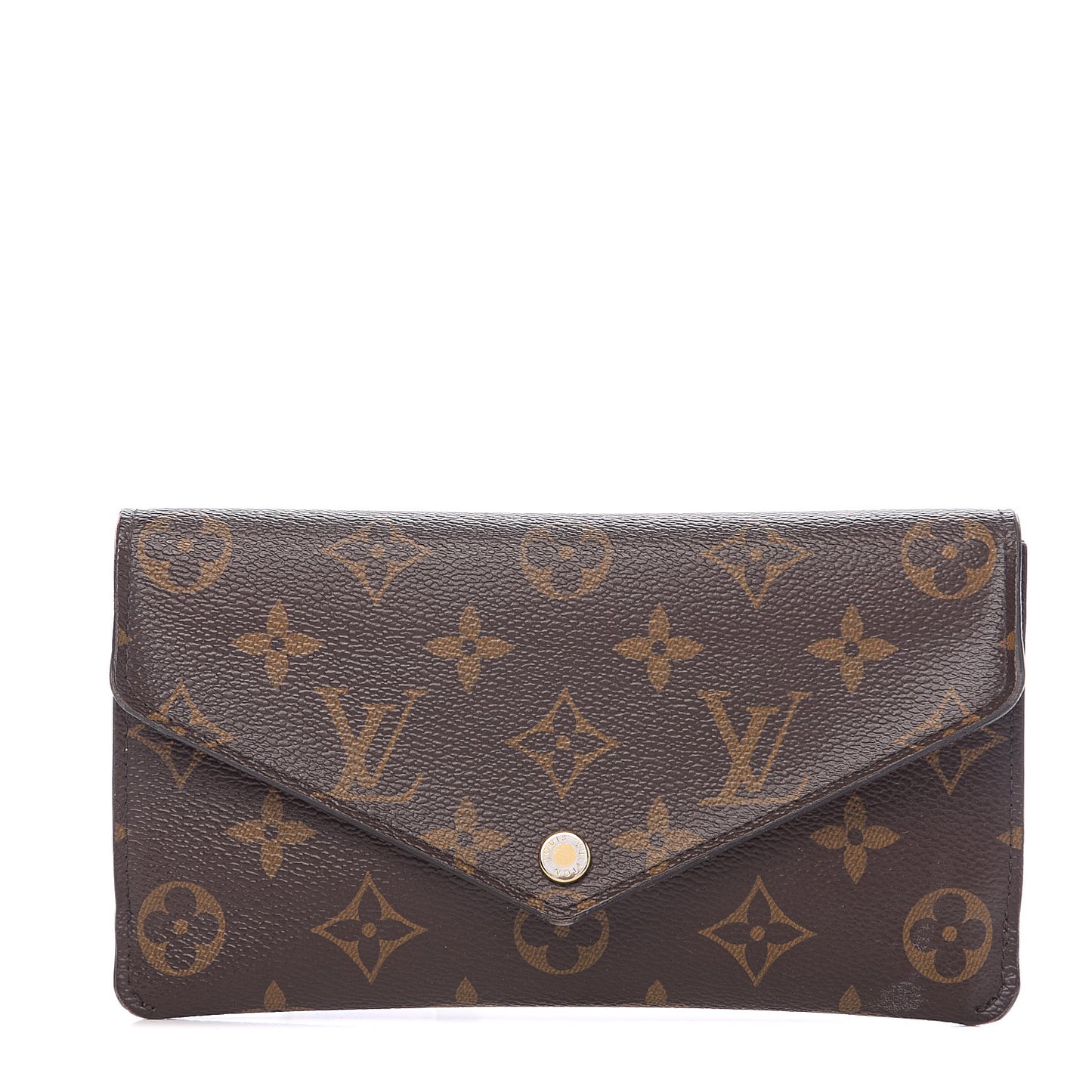 Monogram Jeanne Wallet Rose Ballerine