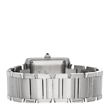 Cartier Stainless Steel 28mm Tank Francaise Automatic Watch 3 of 4