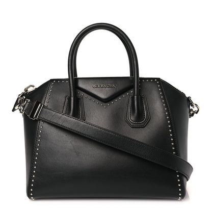Givenchy Smooth Calfskin Small Studded Antigona Black 1 of 13
