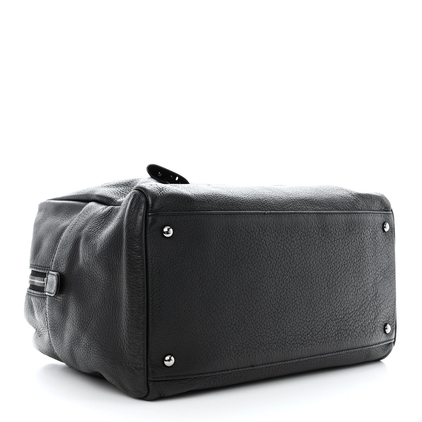 Deerskin Luxe Ligne Large Bowler Black
