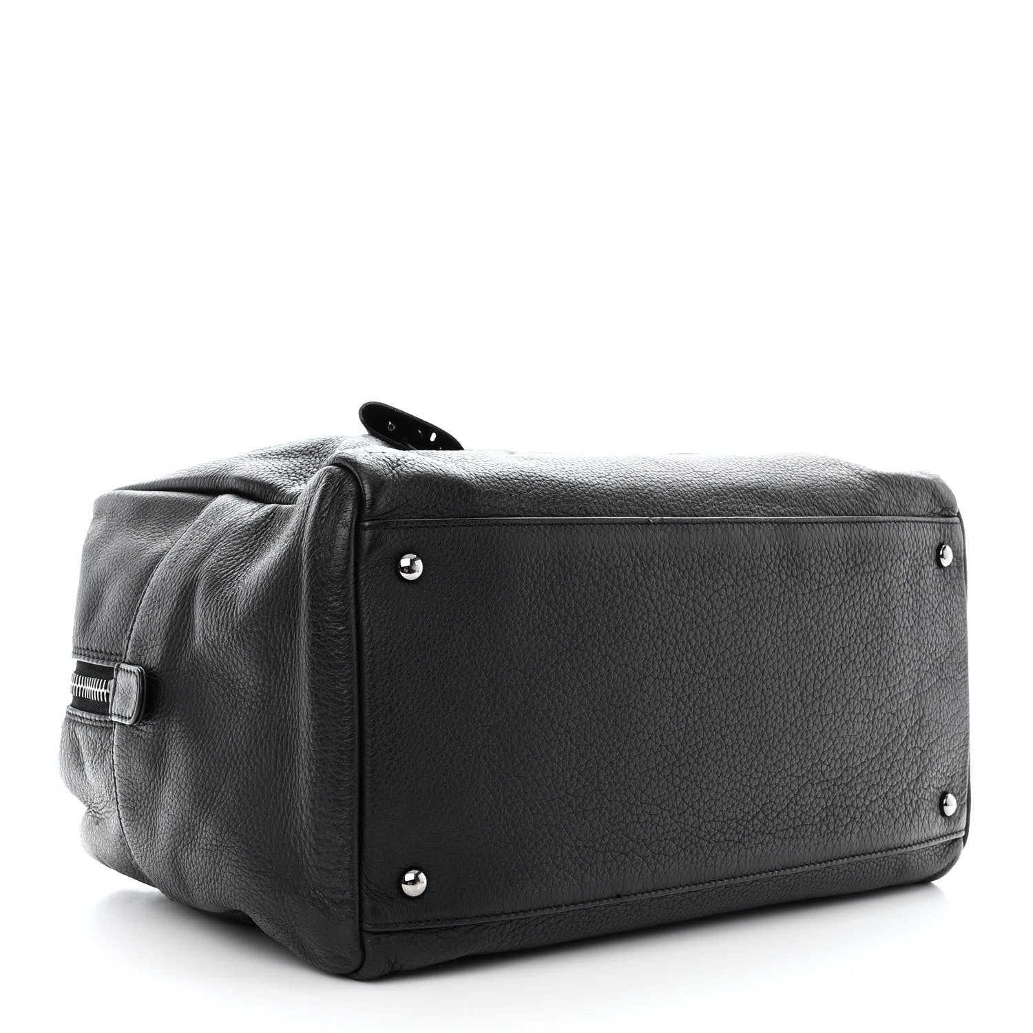 Chanel Deerskin Luxe Ligne Large Bowler Black 4 of 12